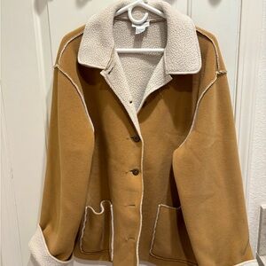 Gently used Alfred Dunner Faux Suede Jacket.